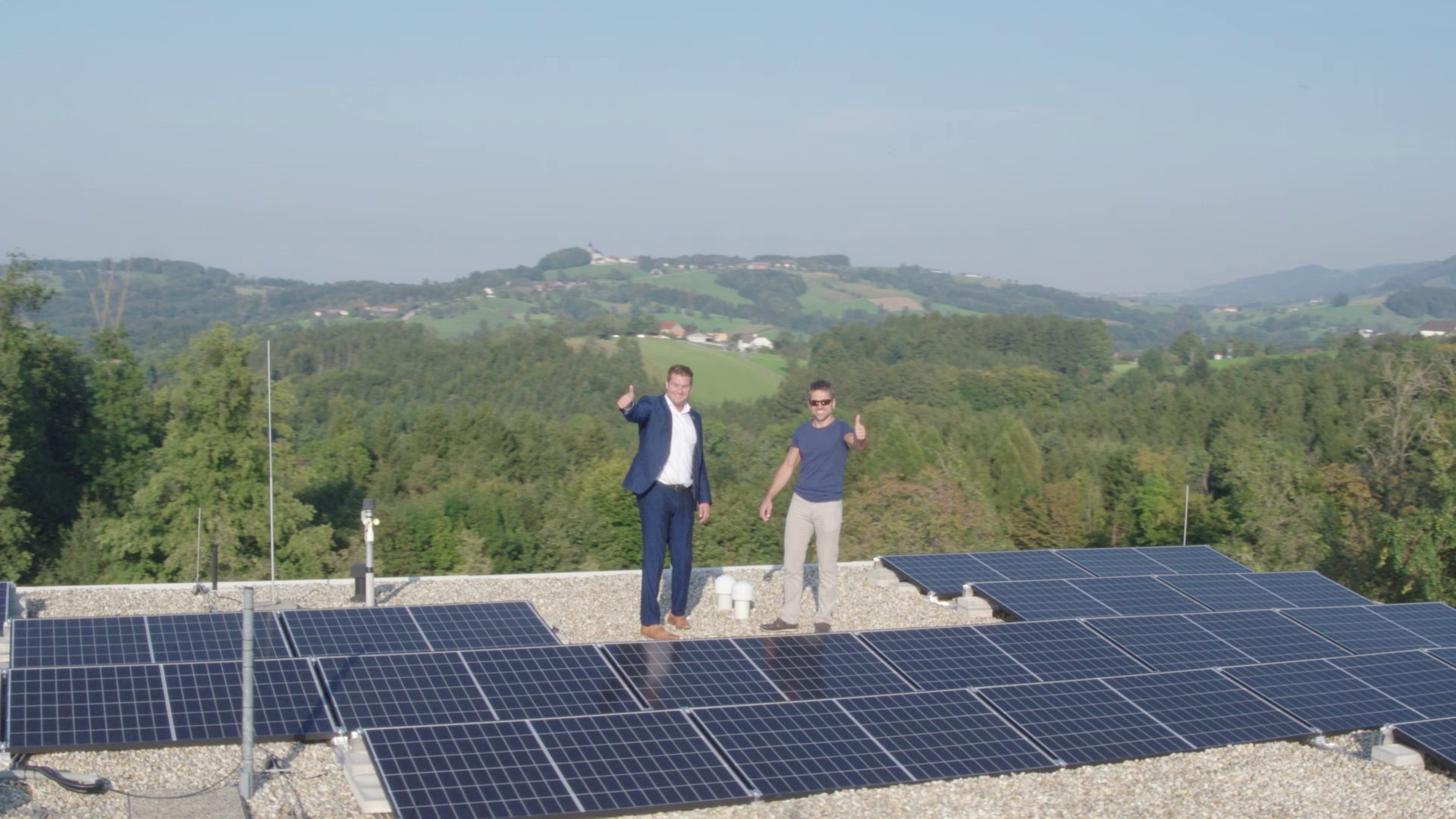 Größte Aufdach-Photovoltaik Niederösterreich