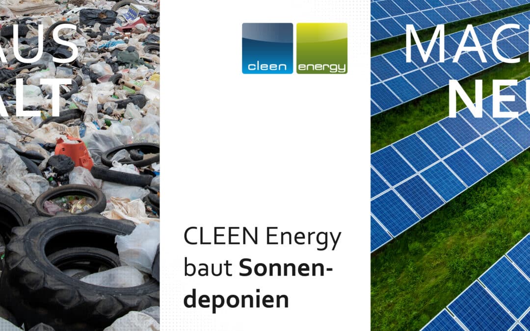 CLEEN Energy AG erhält Auftrag zum Bau von Sonnendeponien in Deutschland