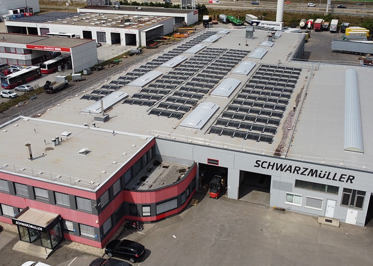 Photovoltaik Projekt Schwarzmüller Wien