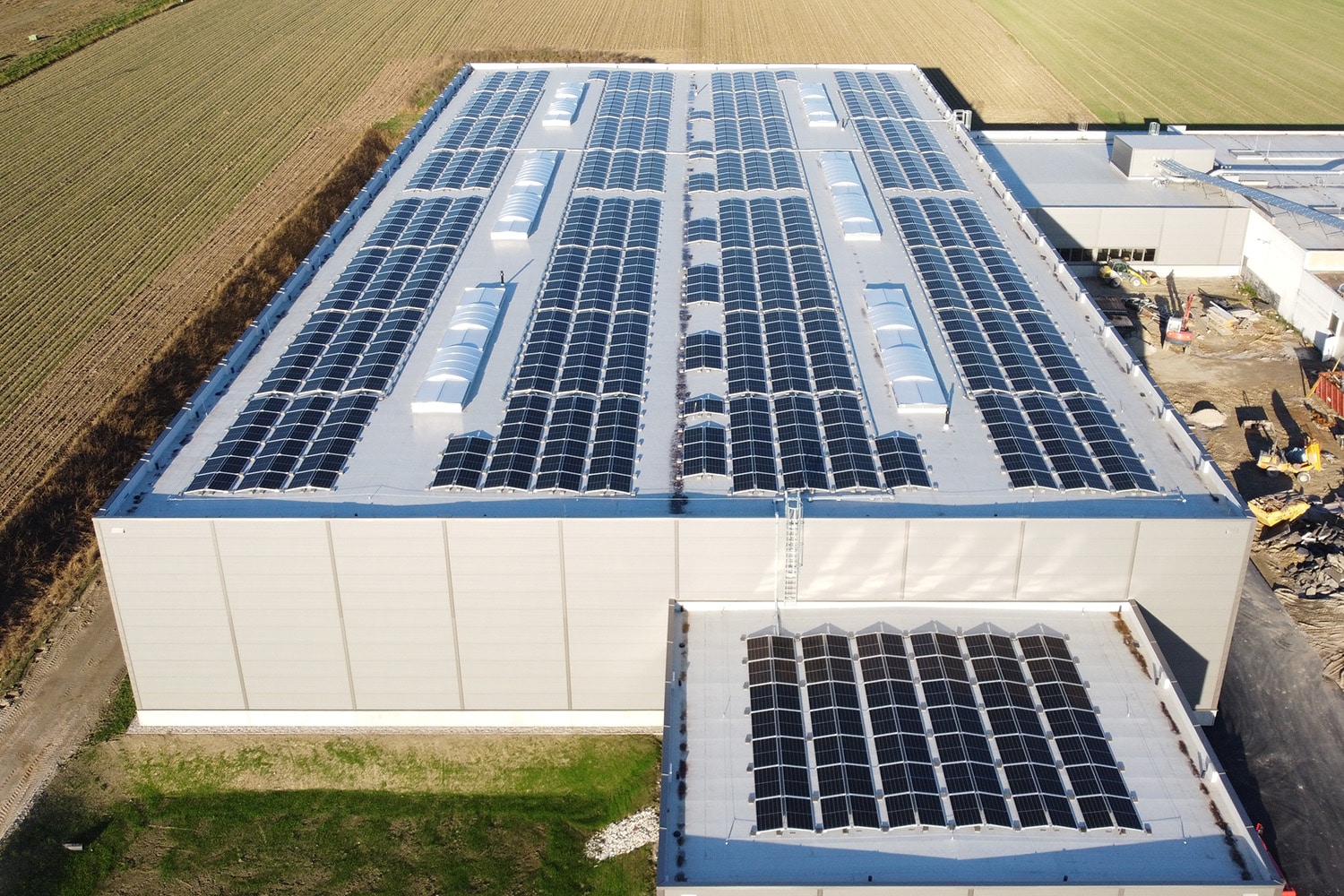 Donauwell Wellpape Photovoltaik Teilprojekt 02: 558,7 kWp
